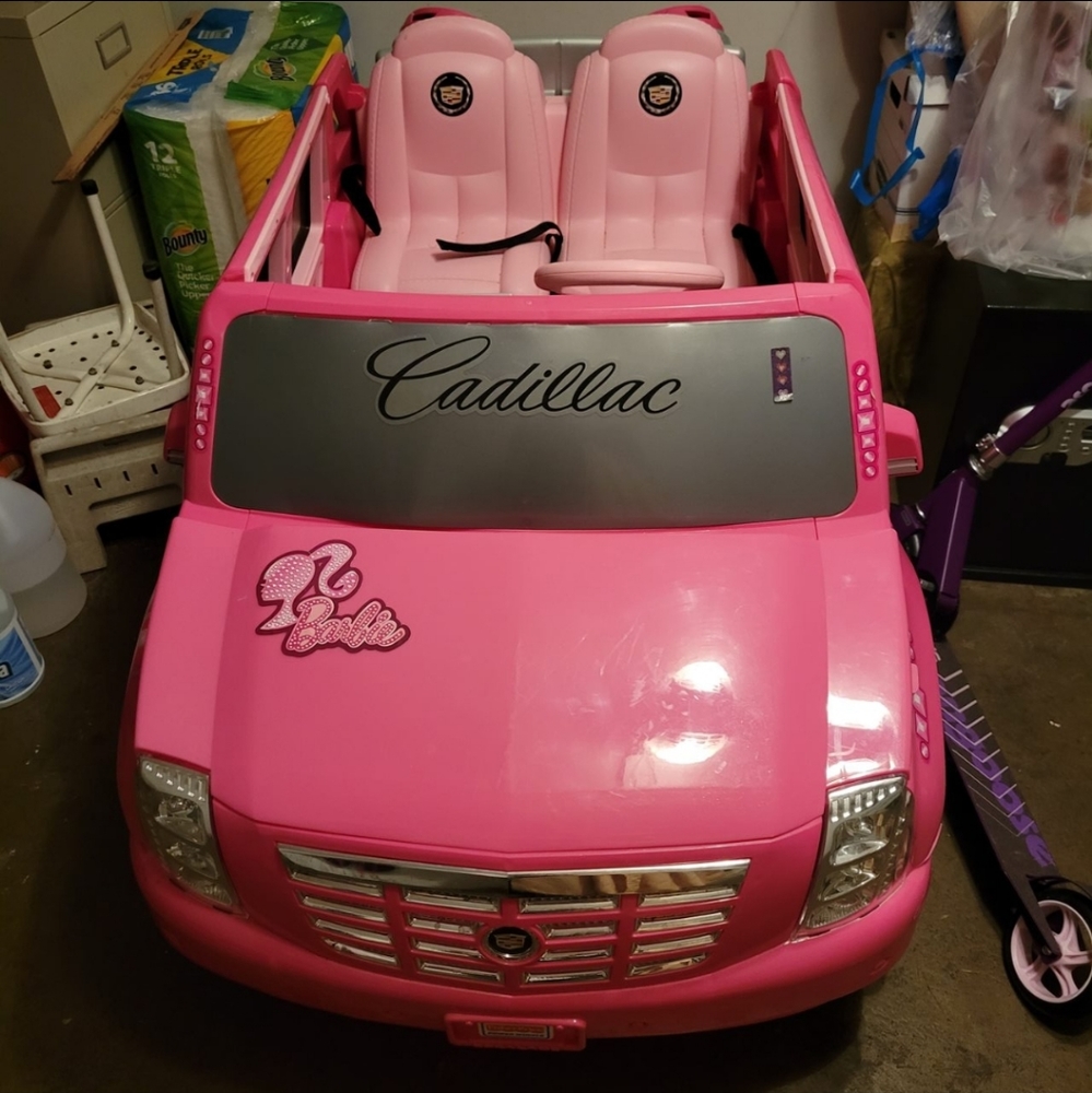 Power Wheels Pink Barbie Cadillac Escalade